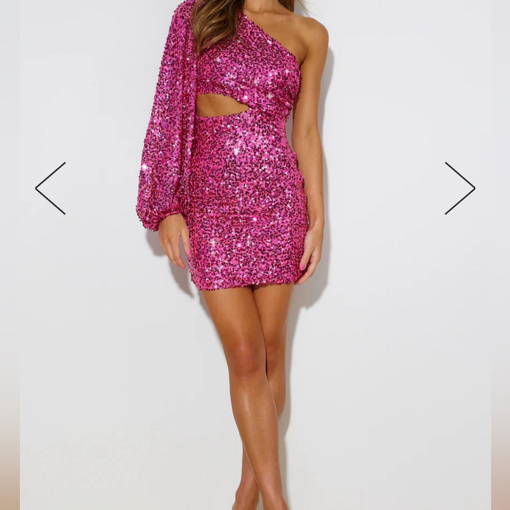Hello Molly break the chains sequin dress
